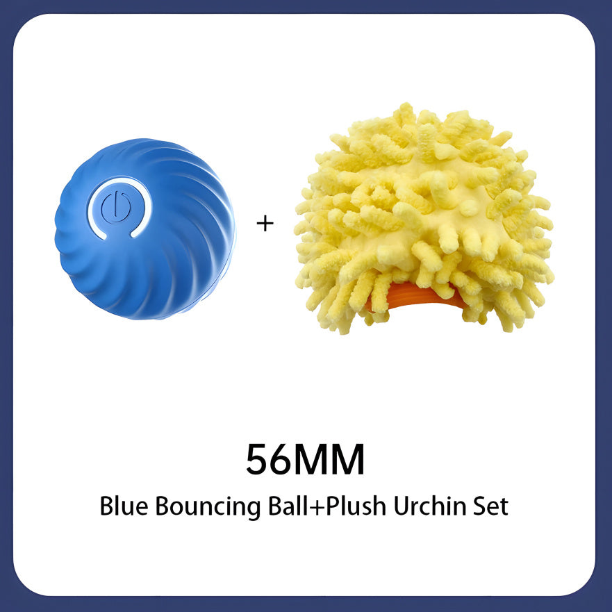 Interactive Smart Bouncing Ball for Dogs – Automatic Rechargeable Pet Toy